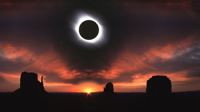 Eclipse solar del 8 de abril de 2024: a qu hora es hoy en Espaa y desde dnde se ve?