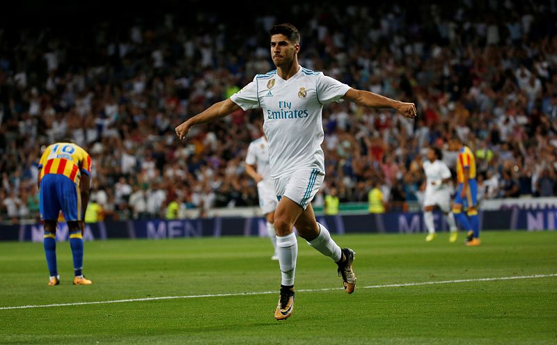 El vendaval de Marco Asensio frena la gota fría valenciana