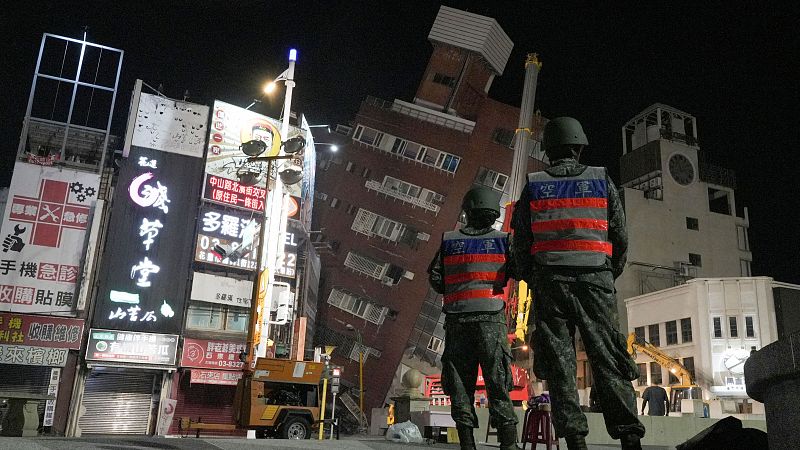 Nueve muertos y más de 900 heridos en Taiwán en el peor terremoto en 25 años