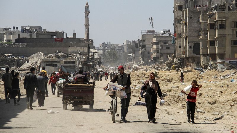 Israel accede a ampliar la ayuda humanitaria a Gaza tras la llamada entre Biden y Netanyahu