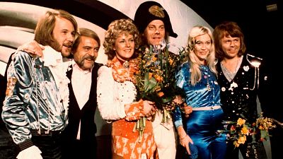 Se cumplen 50 aos de la victoria de ABBA en Eurovisin con "Waterloo"