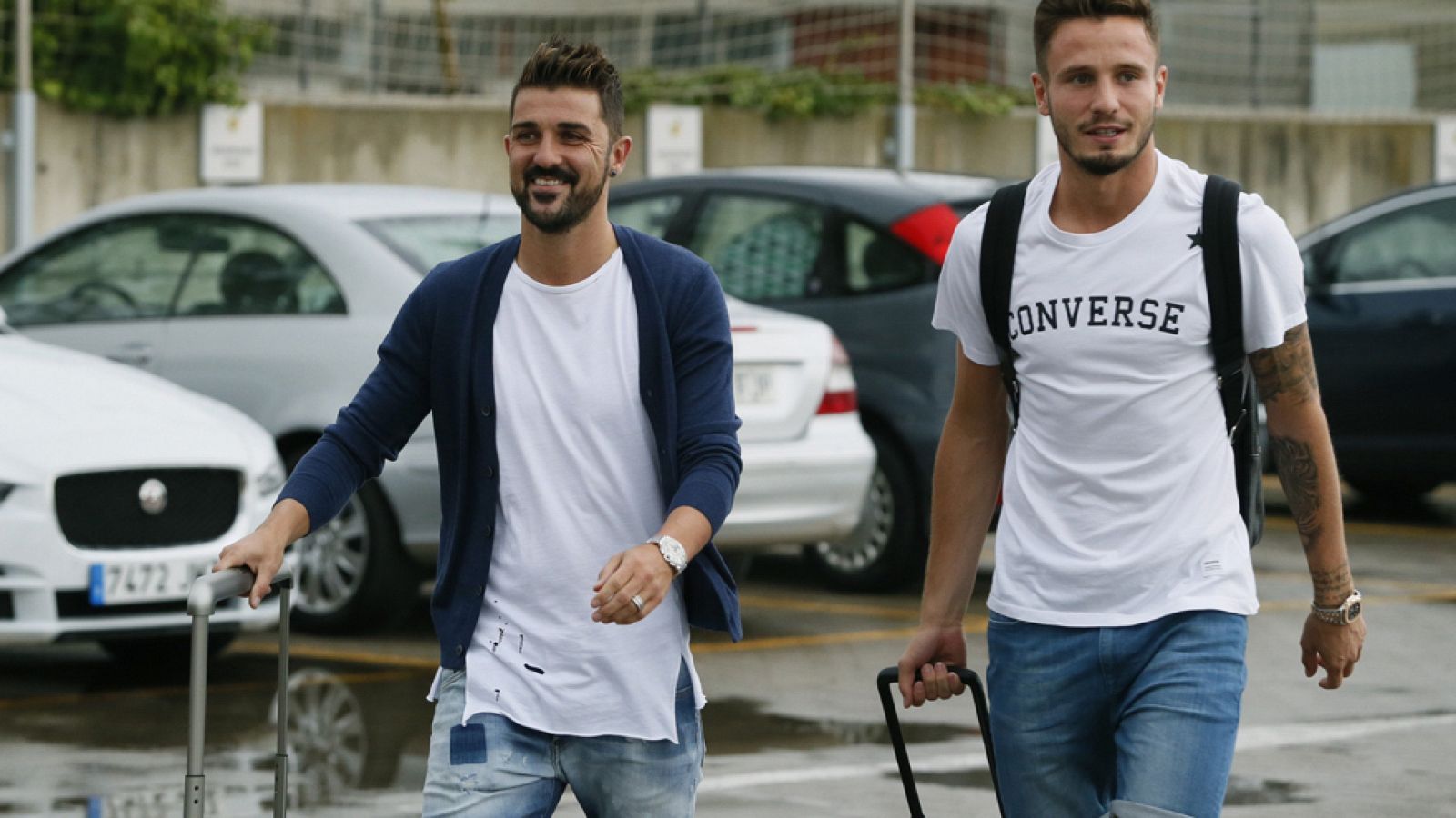 Villa, protagonista de la concentración en su regreso a la selección | Ver