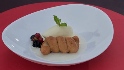 MasterChef 12: receta de ga�otes de Ubrique con crema de queso payoyo y helado de c�tricos