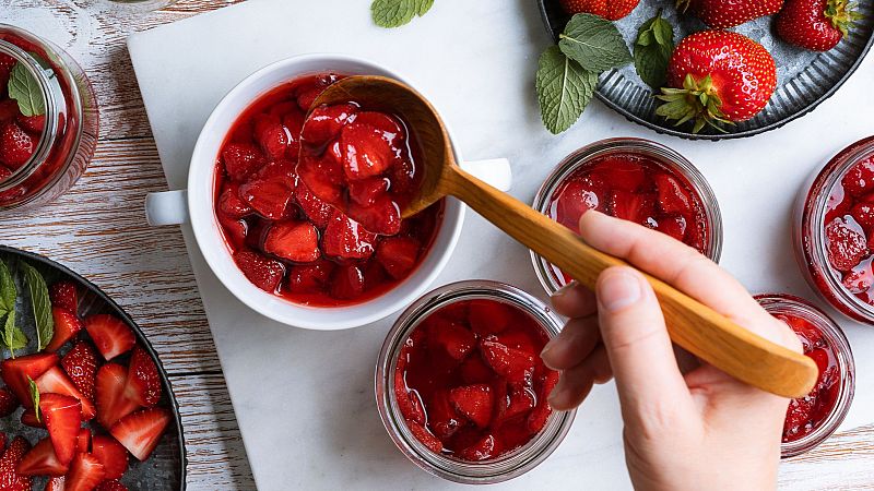 Receta de compota de fresas casera y deliciosa: con 4 ingredientes!
