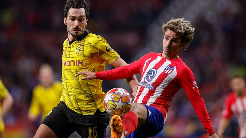 Atlético de Madrid - Borussia Dortmund, en directo el partido ida de cuartos de la Champions 2024