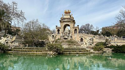 Tras los primeros pasos de Gaud� en el Parc de la Ciutadella de Barcelona