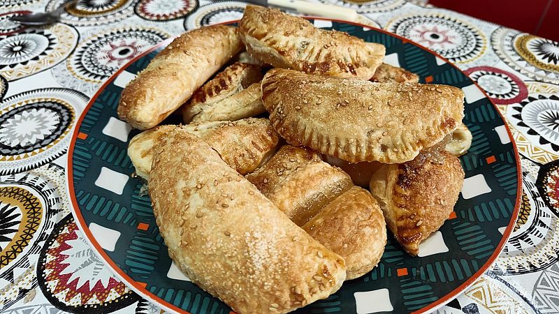 Receta de empanadillas de cabello de ngel, un postre muy original