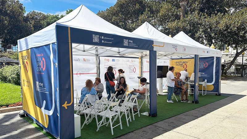 RTVE lleva 'Generación D' a Ceuta para ayudar a la ciudadanía a mejorar sus habilidades digitales