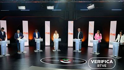 Del estado de la sanidad a las cifras de vivienda: verificaciones del debate de las elecciones vascas en RTVE