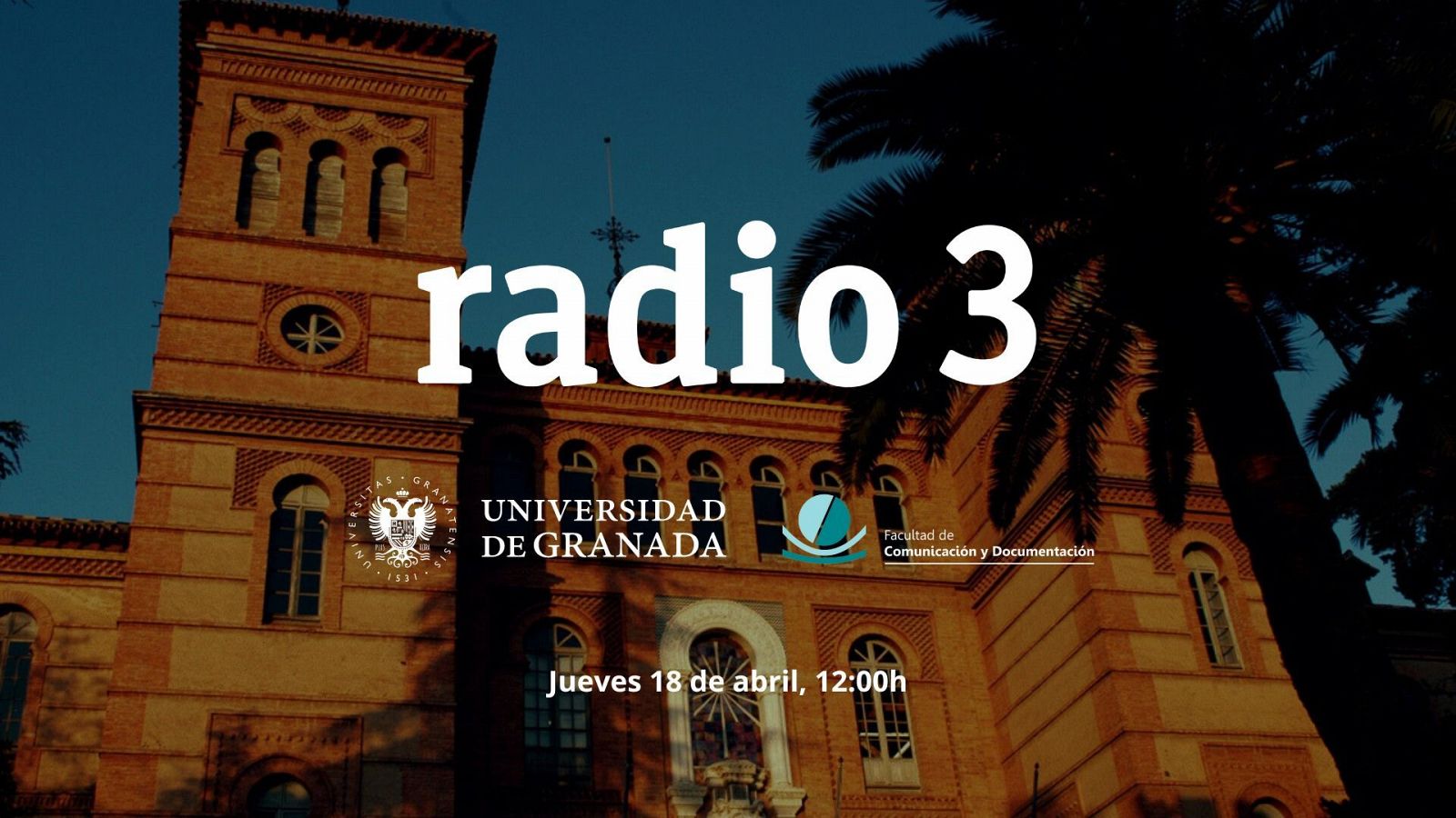 Radio 3 en la Universidad de Granada