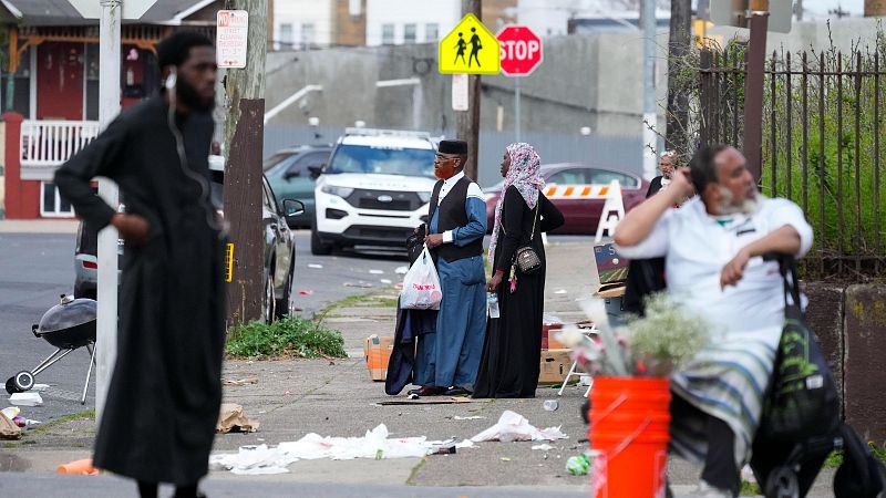 Al menos dos heridos en un tiroteo en Filadelfia durante la celebración del final del Ramadán