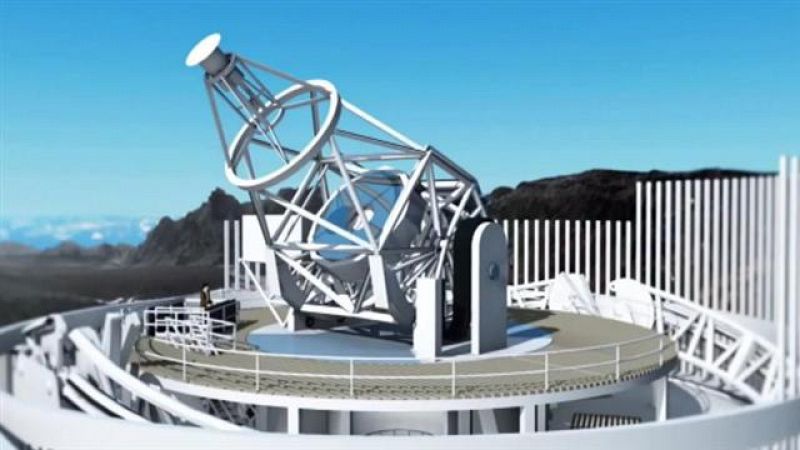 La maqueta del mayor Telescopio Solar de Europa ya está en Canarias