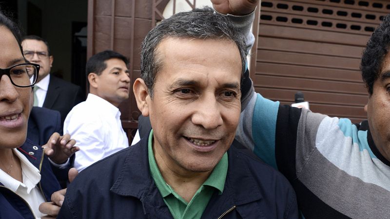 Un juzgado peruano admite el 'hábeas corpus' a favor de Humala y de su esposa