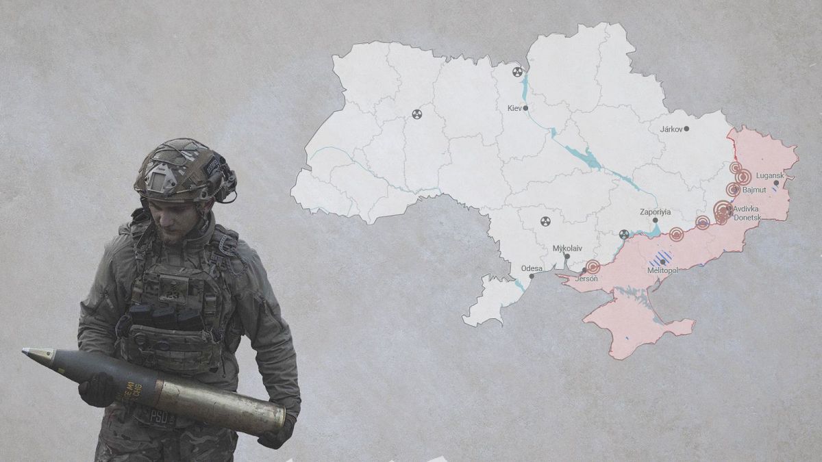Los mapas de la semana 111 de la guerra en Ucrania