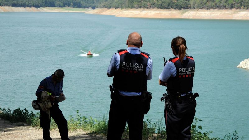 Buscan desde el sábado a una pareja desaparecida en el pantano de Susqueda, en Girona