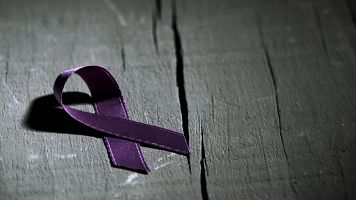Cinta violeta contra la violencia contra las mujeres
