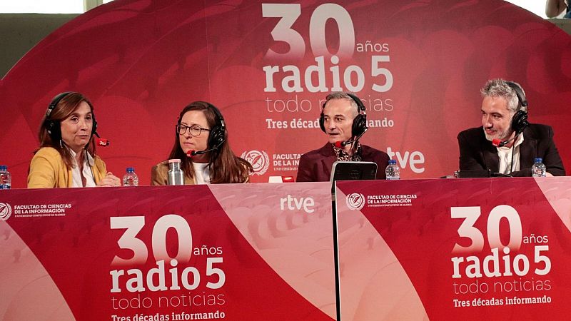 Los cinco pilares de Radio 5, la emisora informativa de RNE