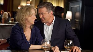 Meryl Streep y Alec Baldwin en 'No es tan f�cil'