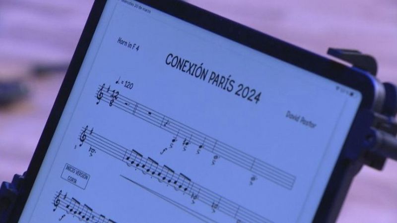 La Orquesta y Coro RTVE interpreta la sintonía para los Juegos Olímpicos de París 2024
