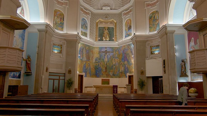 L'església del Carme, construïda pam a pam gràcies als feligresos de Lleida