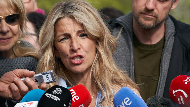 Yolanda Díaz pide por carta a Sánchez la "paralización" de la OPA a Naturgy