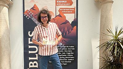 Nacho Álvaro, El Patillas DJ, premiado por el festival Blues de Cazorla