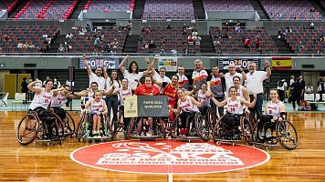 La seleccin femenina de baloncesto en silla  de ruedas se clasifica para los Juegos de Pars