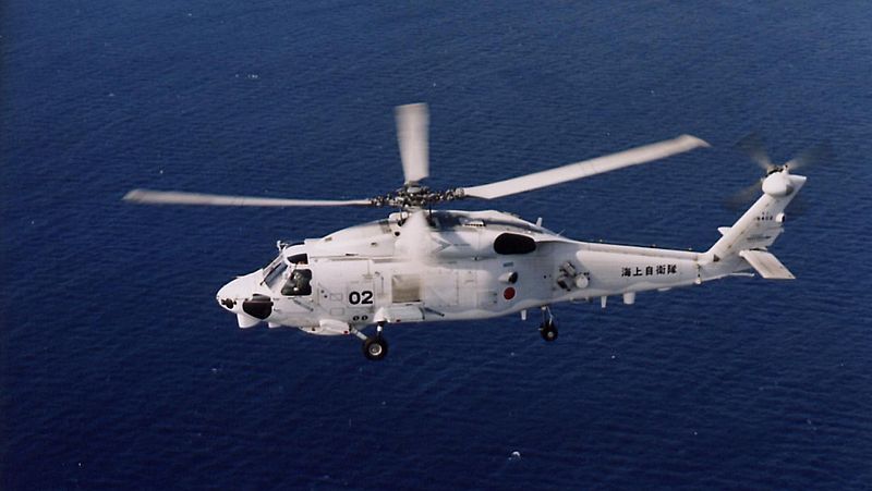 Un muerto y siete desaparecidos tras un accidente de dos helicópteros de las fuerzas japonesas