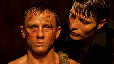 Daniel Craig y Mads Mikkelsen en 'Casino Royale'