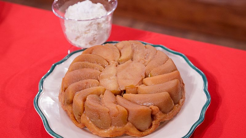 MasterChef 12 | Receta de tarta tatin de manzana con nata avainillada