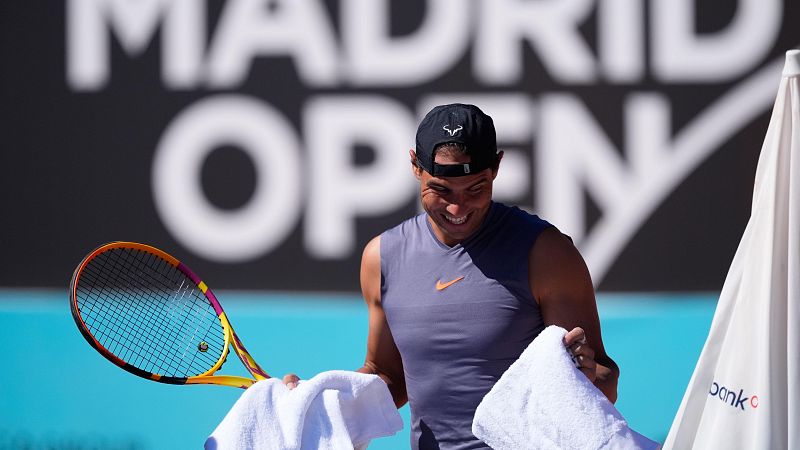Rafa Nadal debuta en el Madrid Open de su despedida ante el desconocido Darwin Blanch