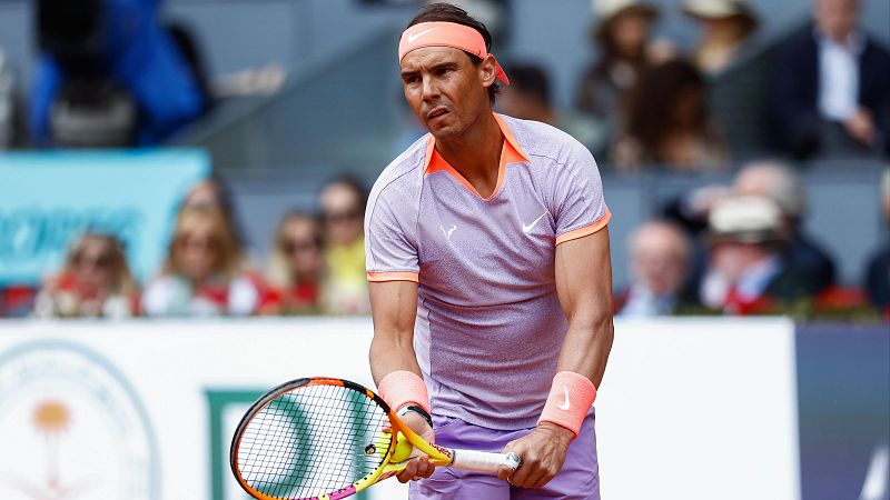 Nadal derrota con comodidad al jovencsimo Blanch en su debut en Madrid