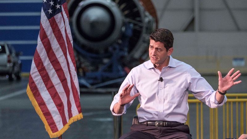 El líder republicano Paul Ryan pide a Trump mantener parte del plan migratorio de Obama