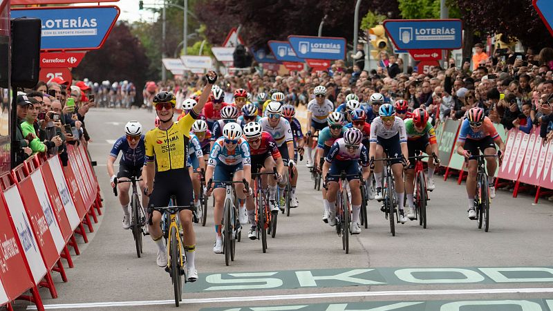 Marianne Vos no encuentra rival en el sprint de Teruel