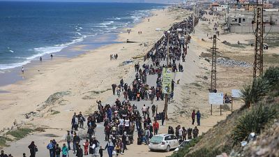 El Ej�rcito de EE.UU. comienza a construir un muelle temporal en Gaza
