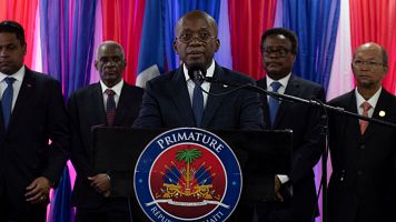 El nuevo primer ministro interino de Hait, Michel Patrick Boisvert.