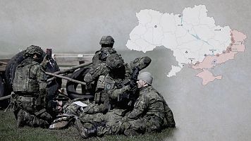 Los mapas de la semana 114 de la guerra en Ucrania