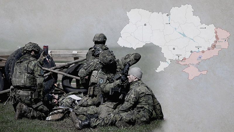 Los mapas de la semana 114ª de la guerra en Ucrania