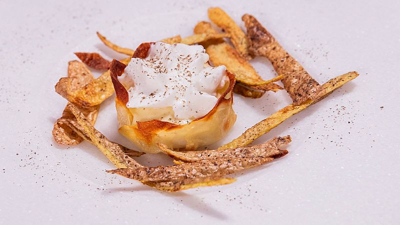 MasterChef 12 | Receta de timbal de patata y crema de Pulga