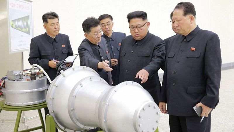 Corea del Norte realiza un ensayo nuclear con una potente "bomba de hidrógeno" que causa dos terremotos