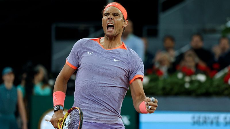 Rafa Nadal se regala otro baile en Madrid tras vencer al australiano lex de Miaur