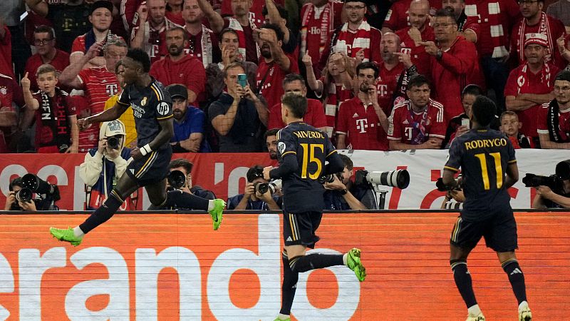 Bayern 2-2 Real Madrid: el clásico de Múnich termina en tablas y el Bernabéu dictará sentencia