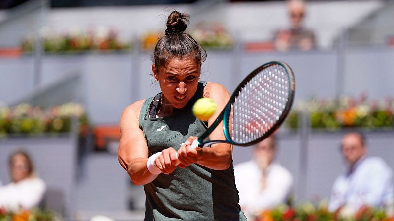 Iwa Swiatek no da opcin a Sara Sorribes en su camino hacia los cuartos de final del Madrid Open 2024