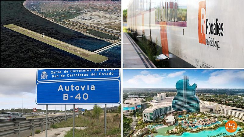 El Hard Rock, l'ampliació de l'aeroport o la B-40: els projectes de la discòrdia