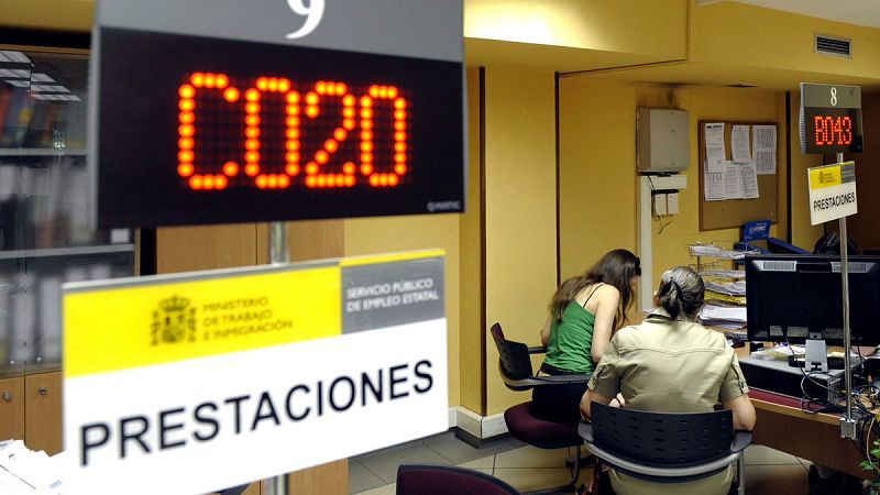 El gasto en prestaciones de desempleo cae un 6,3% en julio hasta 1.415 millones de euros