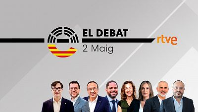 RTVE Catalunya emet dijous el primer debat televisat dels candidats a la Generalitat de Catalunya