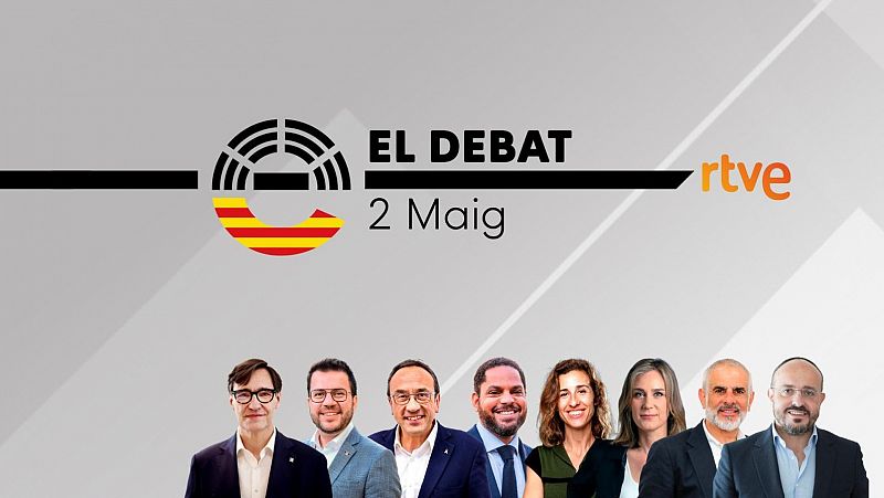 RTVE Catalunya emet dijous el primer debat televisat dels candidats a la Generalitat de Catalunya