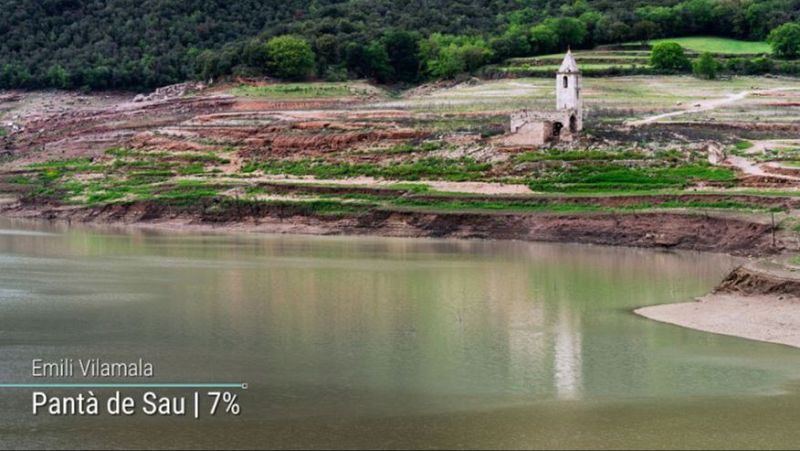 Les reserves d'aigua augmenten després de les pluges