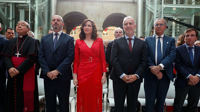 Ayuso reivindica a Madrid como la "plaza mayor de todos": "No triunfan las identidades de terruño ni el saberse más"