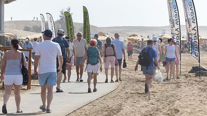 El turismo en España bate récord con la llegada de 16 millones de visitantes extranjeros en el primer trimestre